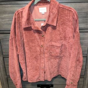 American Eagle corduroy button up! Brand new never worn. Size XL